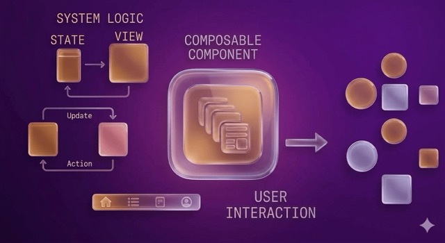 Abstract image for SwiftUI topics